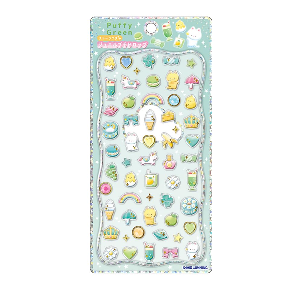 Amazon | カミオジャパン シール ジュエルプチドロップステッカー